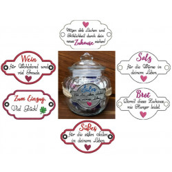 Stickserie ITH - Anhänger Zum Einzug